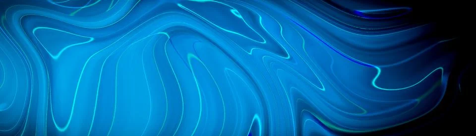 Marbled blue abstract background. Liquid marble pattern. Stock Illustration