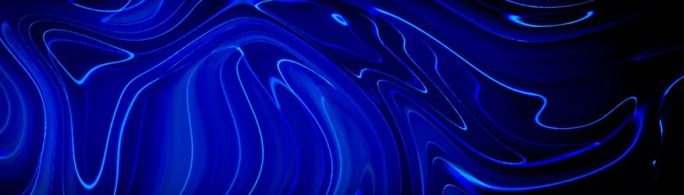 Marbled blue abstract background. Liquid marble pattern. Stock Illustration