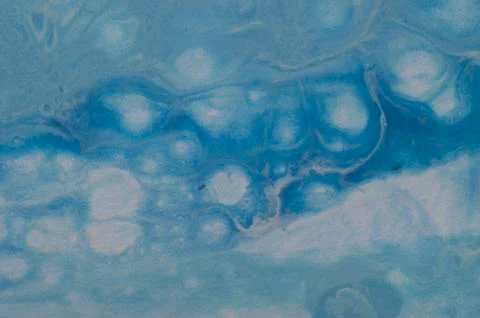 Marbled marine abstract background. Liquid acrylic marble pattern Stock Photos