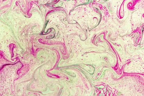 Marbled paper abstract background pattern Stock Photos