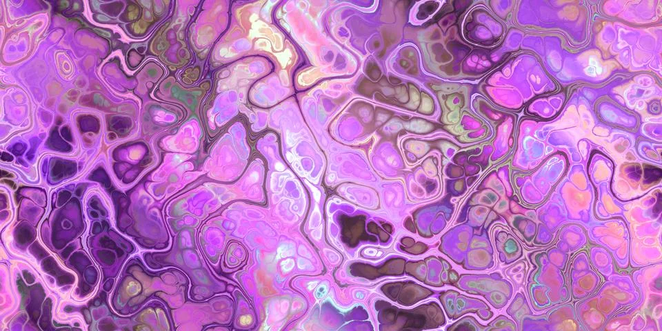 Marbled purple multi-color seamless tile pattern Stock Illustration