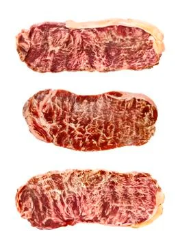 Marbled wagyu beef Stock Photos