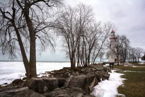 Marblehead lighthouse Foto stock