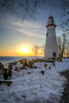 Marblehead lighthouse Stock Photos