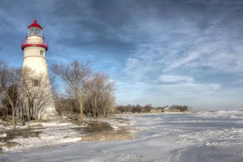 Marblehead lighthouse Stock Photos