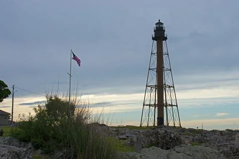 Marblehead - Lighthouse Point -05 Stock Photos