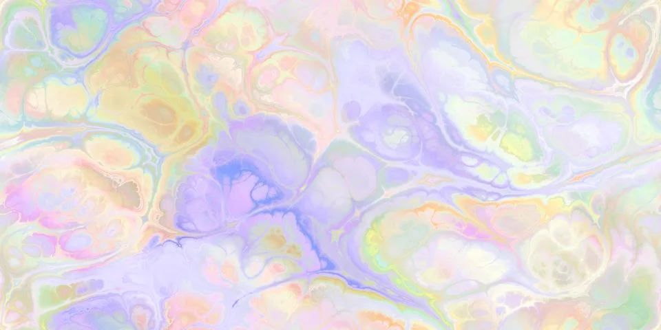 Marbleized pastels seamless tile pattern Illustrazione stock