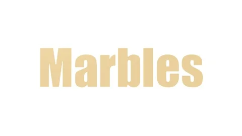 Marbles Animated Word Cloud Isolated On White 動画素材 107248929