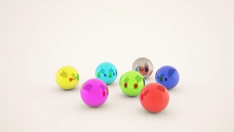 Marbles Stockillustratie