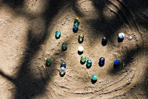 Marbles Foto stock