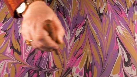 Marbling Art Stock-Footage 331025015
