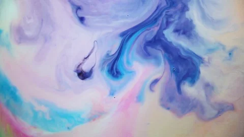 Marbling, colorful swirled stone-like pattern. Abstract fluid art, ink in motion Stock-Footage 123830706