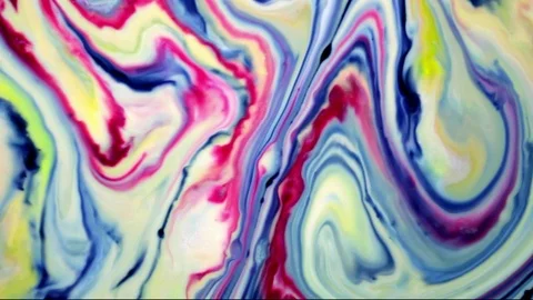 Marbling, colorful swirled stone-like pattern. Abstract fluid art, ink in motion Stockbeeldmateriaal 123832732