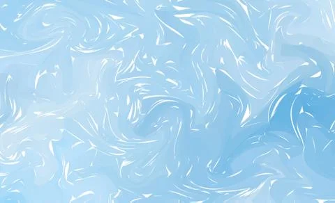Marbling. Light Blue Marble texture. Paint splash. Colorful fluid. Abstract l Stock Illustration
