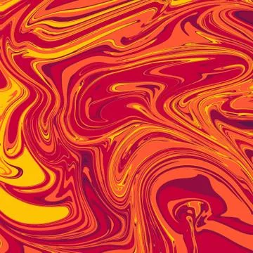 Marbling. Marble texture. Paint splash. Colorful fluid. Abstract colored back Stock Illustration