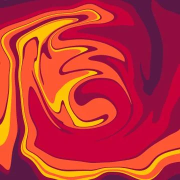 Marbling. Marble texture. Paint splash. Colorful fluid. Abstract colored back Stock Illustration