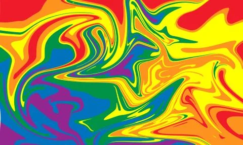 Marbling. Marble texture. Paint splash. Colorful fluid. Abstract colored back Stock Illustration