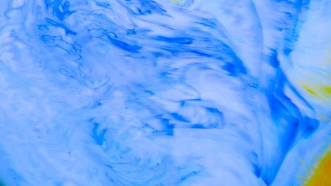 Marbling, multi-colored swirled, stone-like patterns. Ink bloom, paint explosion Stockbeeldmateriaal 126358035