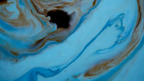 Marbling, multi-colored swirled, stone-like patterns. Ink bloom, paint explosion Stockbeeldmateriaal 126362174