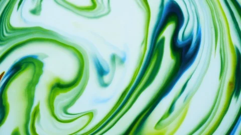 Marbling, multi-colored swirled, stone-like patterns. Ink bloom, paint explosion Stockbeeldmateriaal 126362337