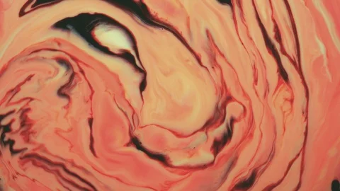 Marbling, multi-colored swirled, stone-like patterns. Ink bloom, paint explosion Stockbeeldmateriaal 126363166