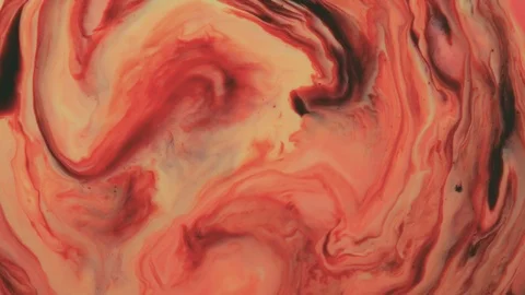 Marbling, multi-colored swirled, stone-like patterns. Ink bloom, paint explosion Stockbeeldmateriaal 126363729