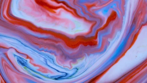 Marbling, multi-colored swirled, stone-like patterns. Ink bloom, paint explosion Stockbeeldmateriaal 126579131