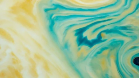 Marbling, multi-colored swirled, stone-like patterns. Ink bloom, paint explosion Stockbeeldmateriaal 126580241