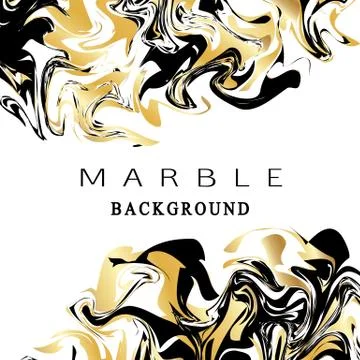 Marbling texture background. Abstract marble luxury design with golden glitter. Stock Illustration