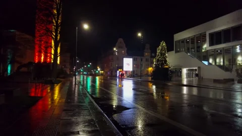 Marburg an der Lahn, Germany - Christmas Season #11 Stock Footage 166324766