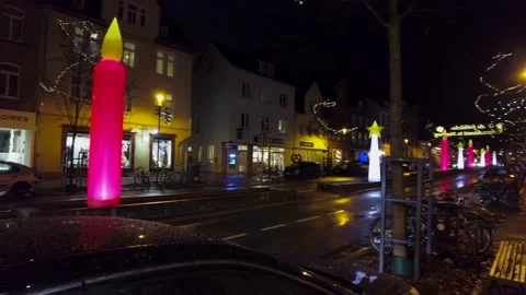 Marburg an der Lahn, Germany - Christmas Season #16 Stock Footage 166325155