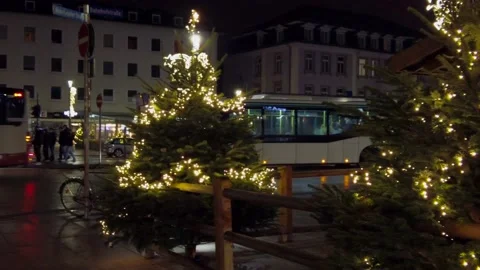 Marburg an der Lahn, Germany - Christmas Season #3 Stock Footage 166326431