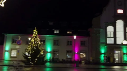 Marburg an der Lahn, Germany - Christmas Season #1 Stock Footage 166326524