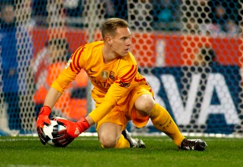 Marc-Andre ter Stegen of FC Barcelona Foto stock