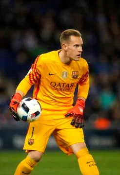 Marc-Andre ter Stegen of FC Barcelona Foto stock