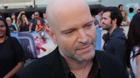 Marc Forster is interviewed at the UK Premiere 'Christopher Robin' - 2018 Video stock 101199501
