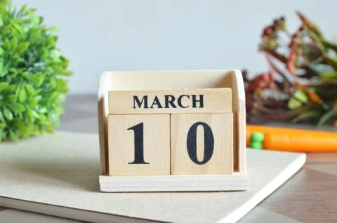 March 10 Stock Photos