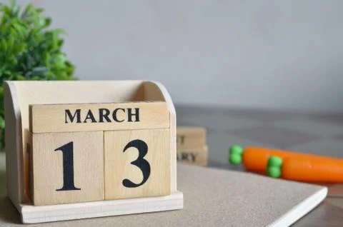 March 13 Stock Photos