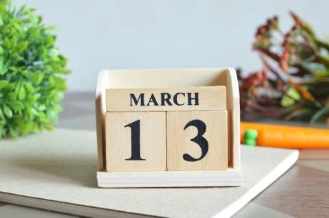 March 13 Stock Photos