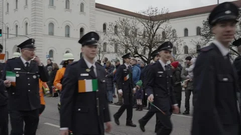 March 15, 2026. Munich, Germany. Parade and programme to celebrate Irish Stock Footage 330808601