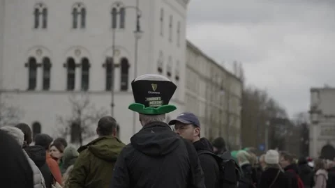 March 15, 2026. Munich, Germany. Parade and programme to celebrate Irish Vidéo 330808650