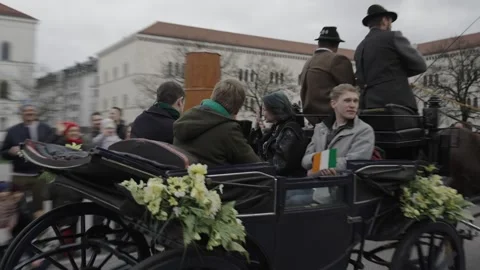 March 15, 2026. Munich, Germany. Parade and programme to celebrate Irish Vidéo 330808683
