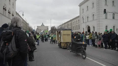 March 15, 2026. Munich, Germany. Parade and programme to celebrate Irish Stock Footage 330809154