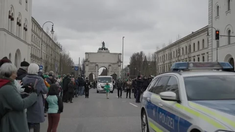 March 15, 2026. Munich, Germany. Parade and programme to celebrate Irish Vidéo 330809272