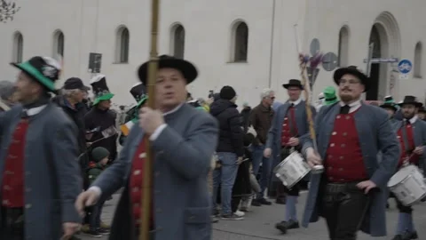 March 15, 2026. Munich, Germany. Parade and programme to celebrate Irish Stock Footage 330809345
