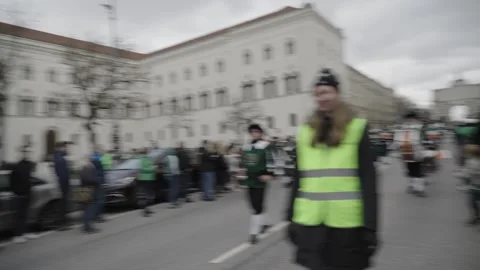 March 15, 2026. Munich, Germany. Parade and programme to celebrate Irish Vidéo 330809364