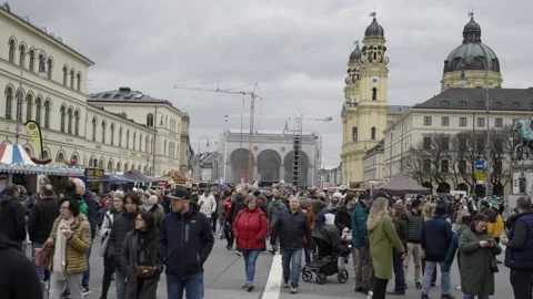March 15, 2026. Munich, Germany. Stock Footage 331008317