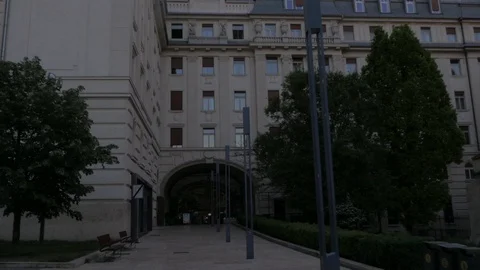 March 15 Square, Budapest Stock Footage 90733528