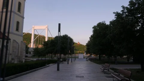 March 15 Square, Budapest Stock Footage 90733613