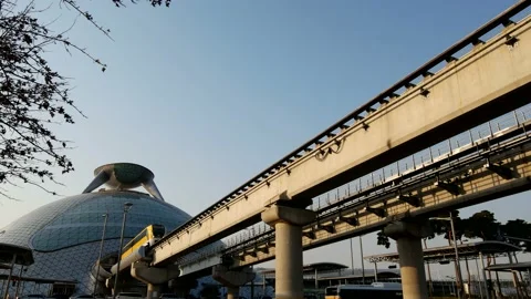 March 16, 2017. Maglev Train to Incheon International Airport Station Vidéo 145970467